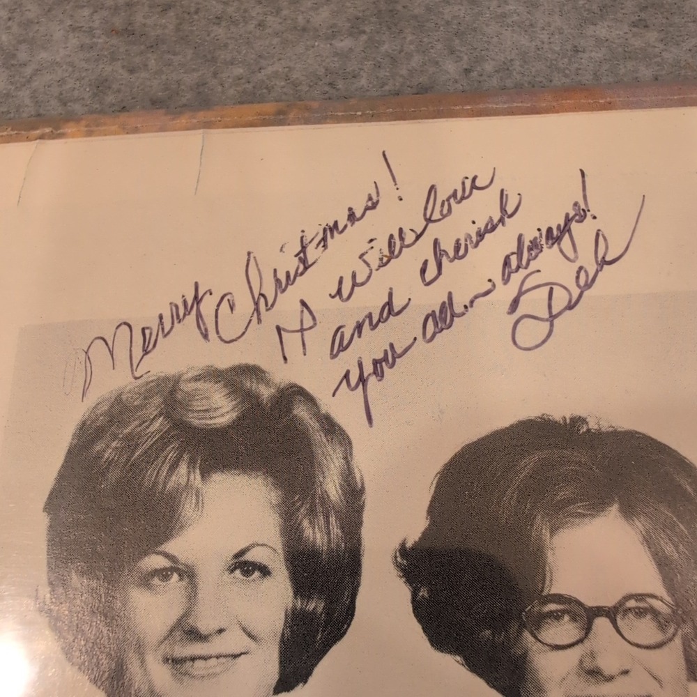 The French Sisters I Met God On A Mountain Vinyl LP Signed Sealed Steeple STP - Picture 3 of 3